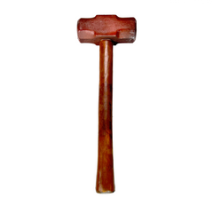 16 Inch Bulky Foam Rubber Sledgehammer Prop - Rusty - Rusty