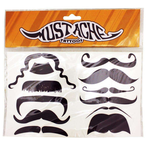 Mustache Tattoo Pack