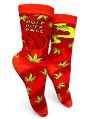 Puff Puff Pass Women's Crew Socks