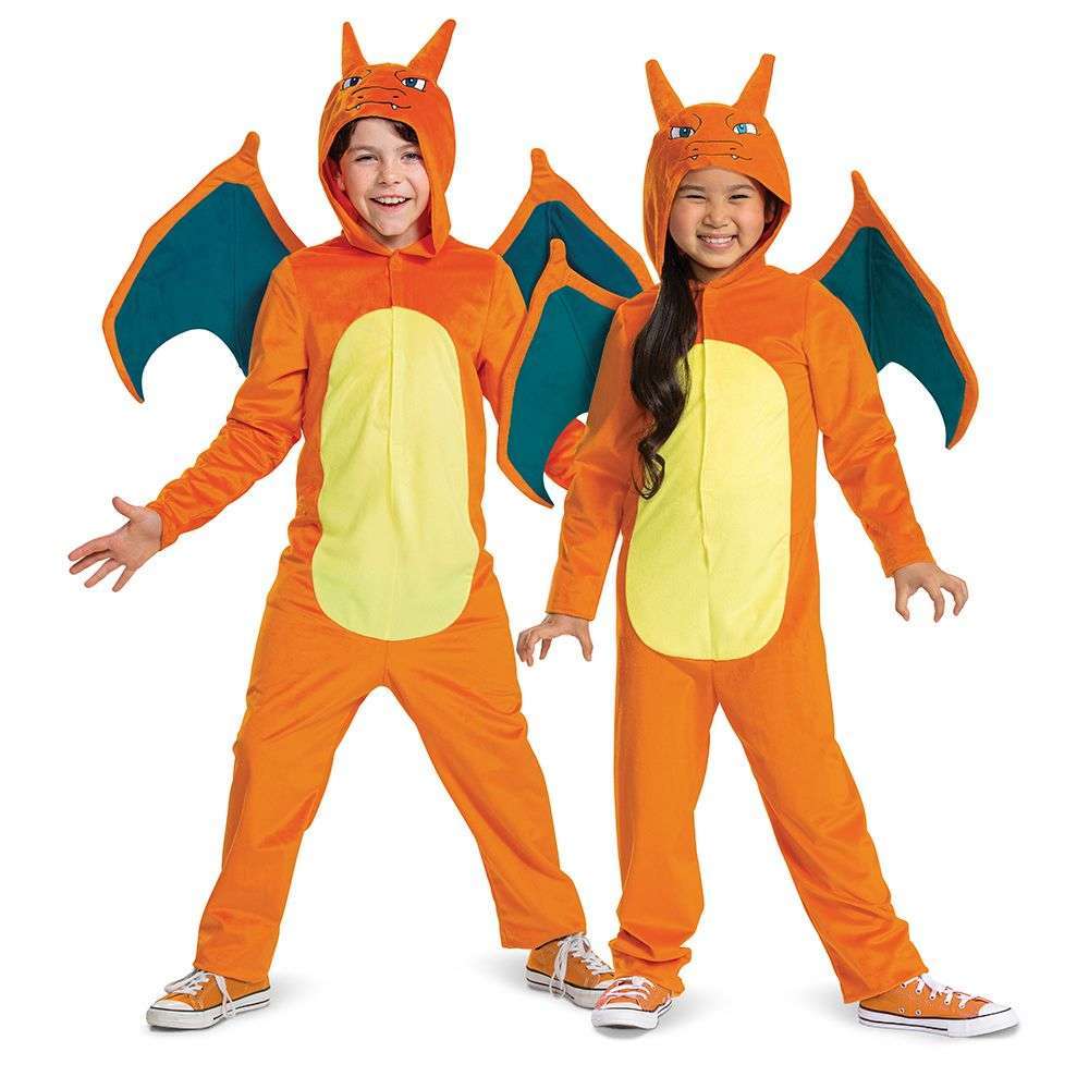 Pokémon Deluxe Charizard Kids Onesie Pajama Costume