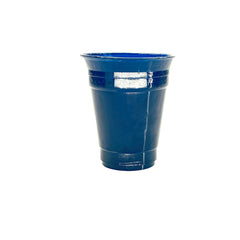 SMASHProps Breakaway Party Pint Glass Prop - COBALT BLUE opaque - Cobalt Blue,Opaque