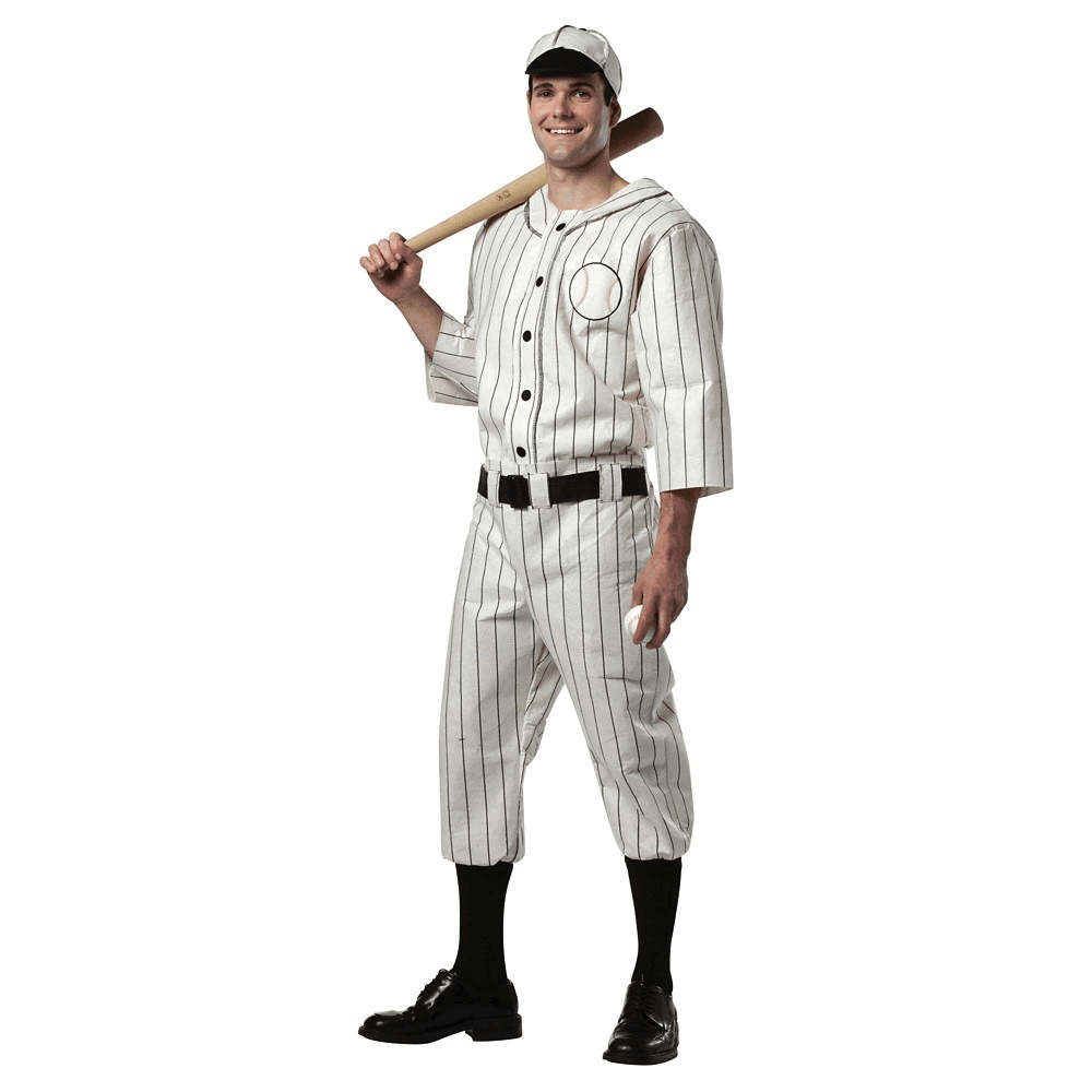 Old Tyme Baseball Player Adult Costume