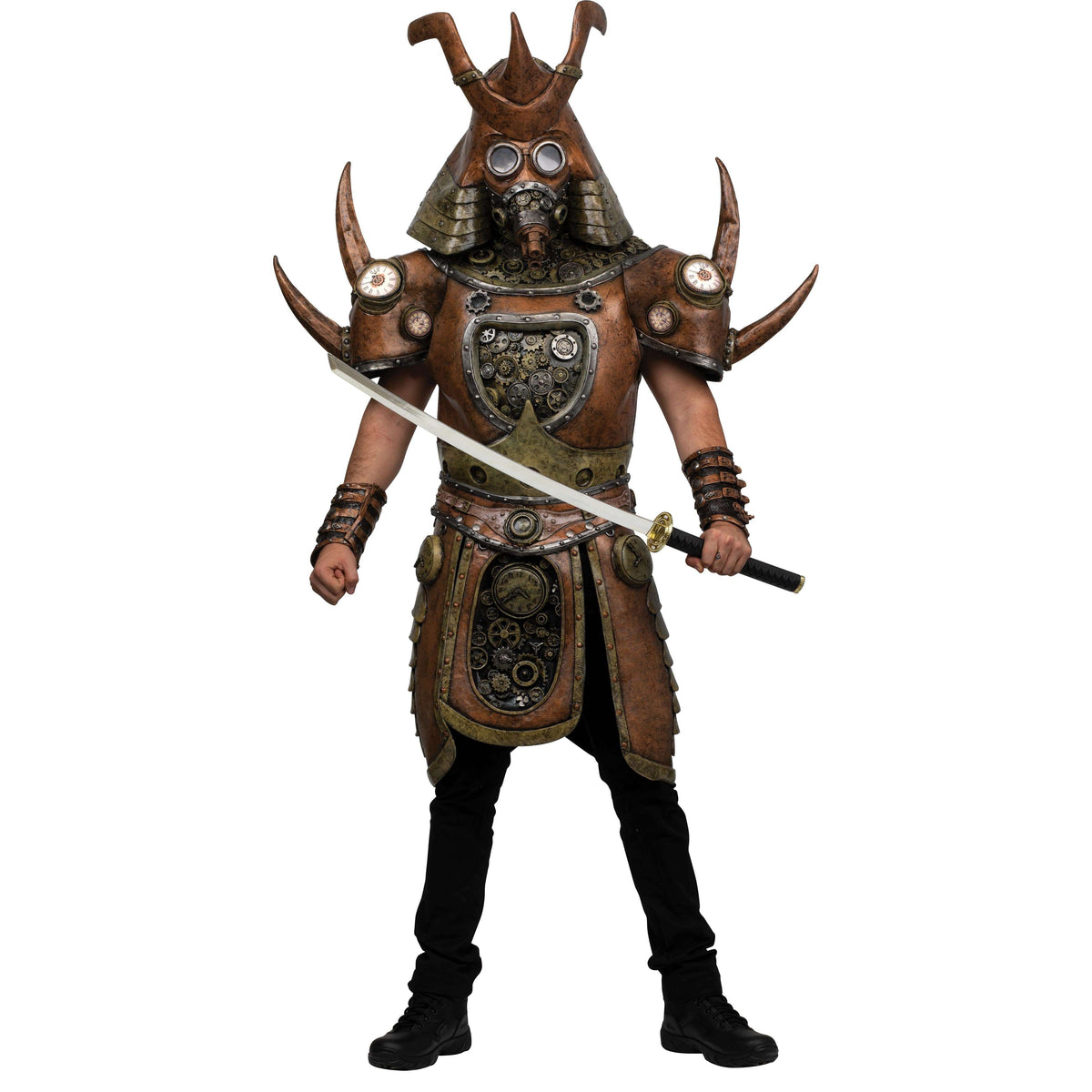 Premium Steampunk Samurai Adult Costume