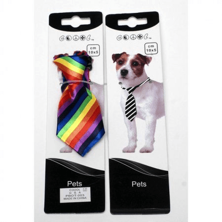 Rainbow Pet Tie