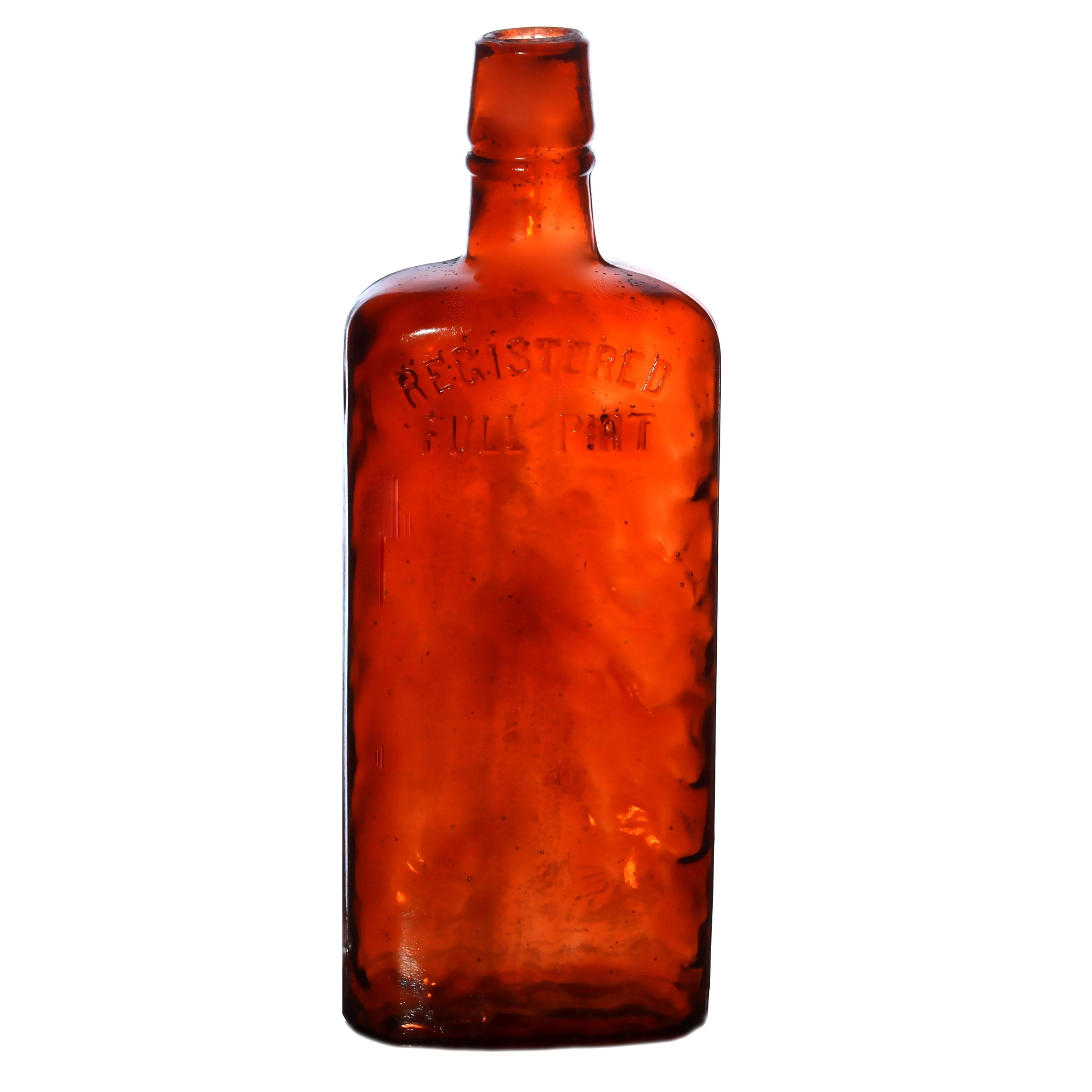 SMASHProps Breakaway Vintage Full Pint Bottle Prop - AMBER BROWN translucent - Amber Brown Translucent