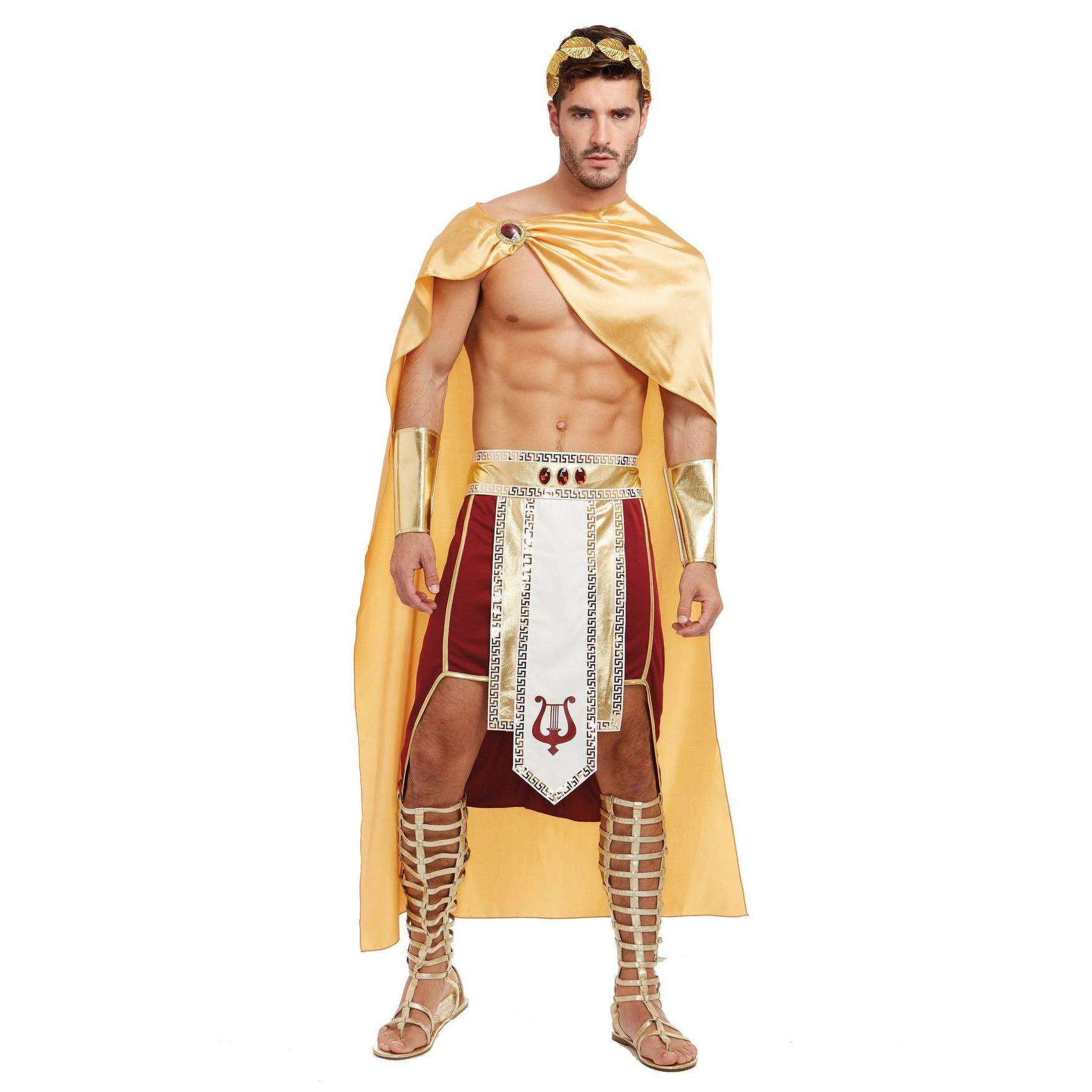 Apollo Olympian Greek God Adult Costume