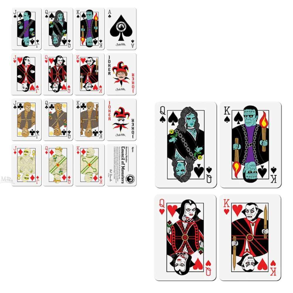 Council of Monsters Playing Cards