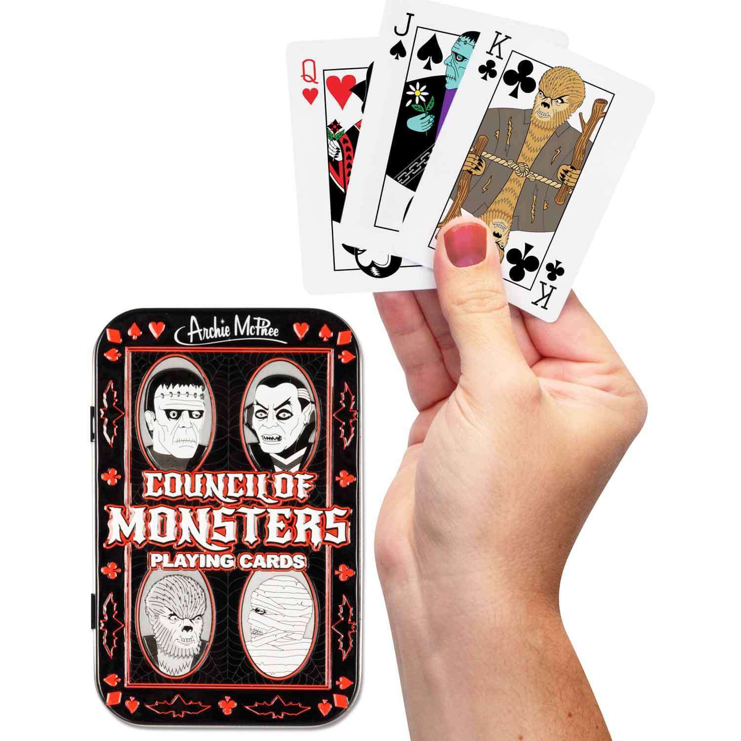 card monsters kongregate Council of Monsters Playing Cards