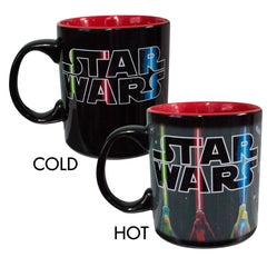 Star Wars Lightsabers Jumbo Heat Reveal Coffee Mug