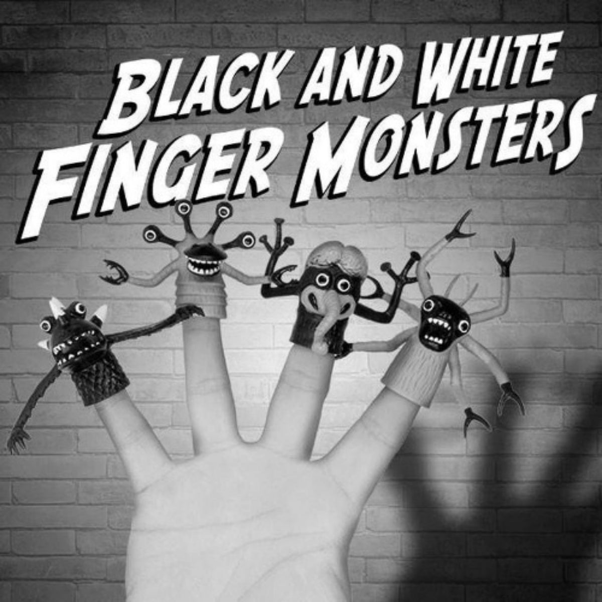 Black and White Finger Monster