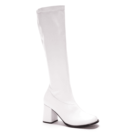 Women's White Go Go Boots