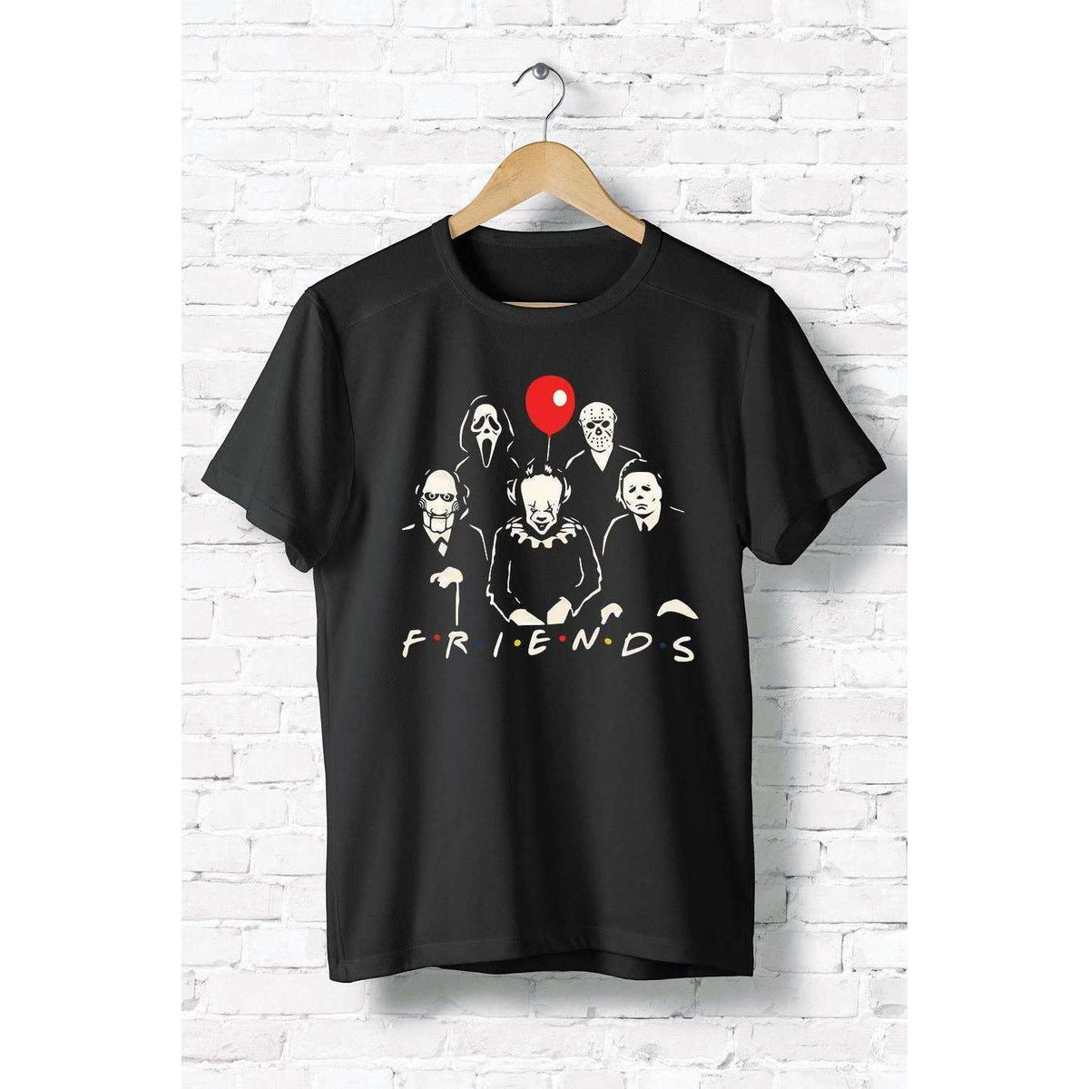 Horror Movie Characters Friends T-Shirt