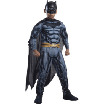 DC universe Batman Child Costume w/ Padded Chest