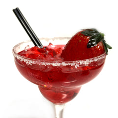 FX Display Replica Strawberry Daiquiri Drink in Glass Prop