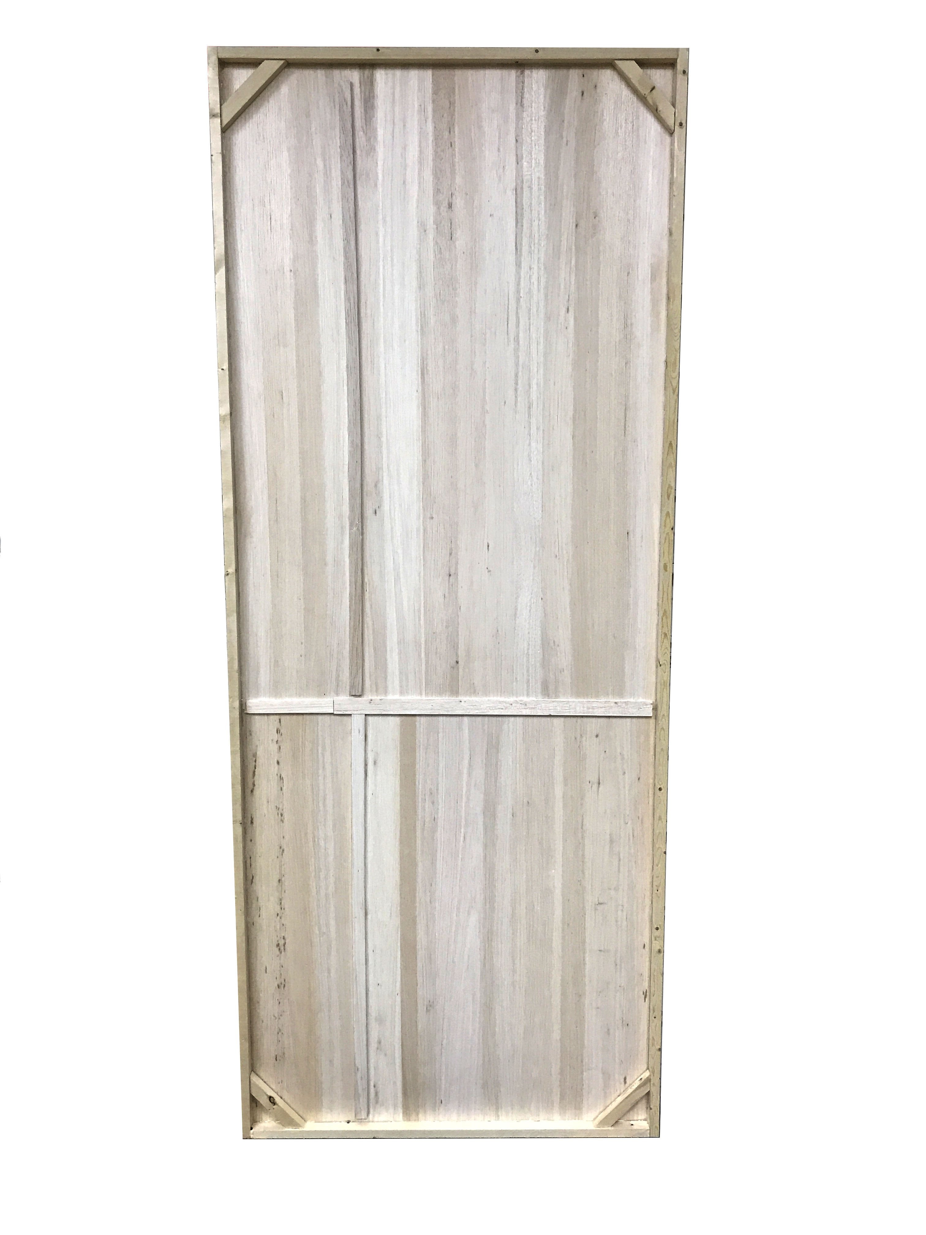 SMASHProps Breakaway Balsa Wood Flat Plain Style Door Smash Action Prop - NATURAL - Natural