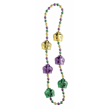 Mardi Gras Crown Beads