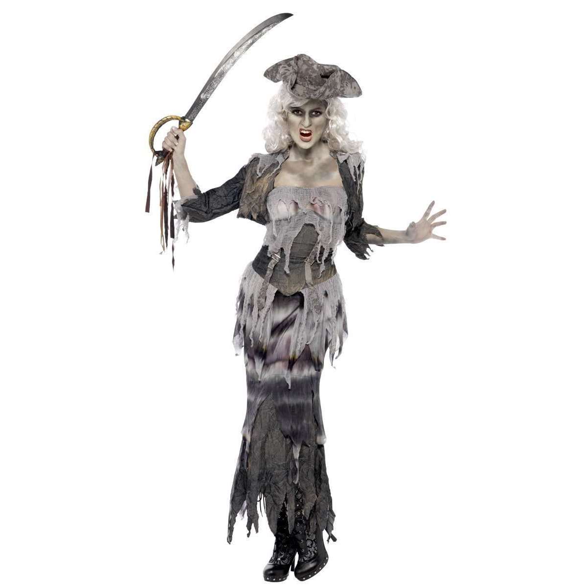 Deluxe Ghost Ship Pirate Ghoulina Women’s Adult Costume