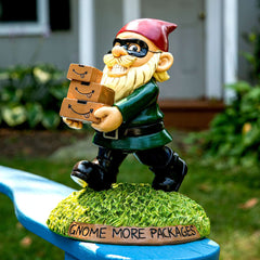 Porch Pirate Garden Gnome