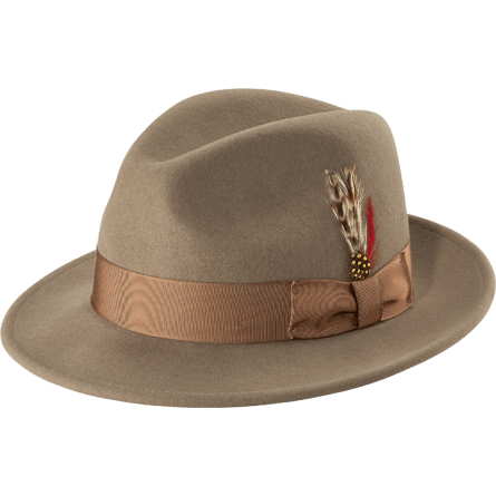 Almond Fedora Hat
