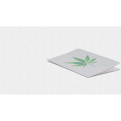 Pot Plant 3D Weed Plant Themed Card