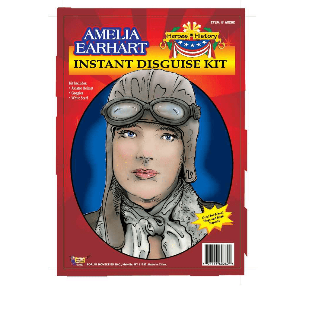 Amelia Earhart Instant Disguise Kit