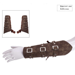 Leatherlike Steampunk Armbands