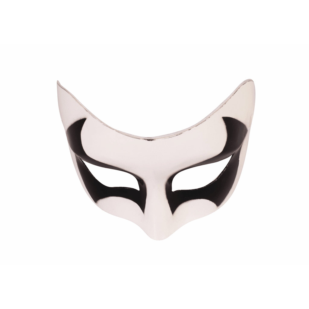 White and Black Venetian Mask