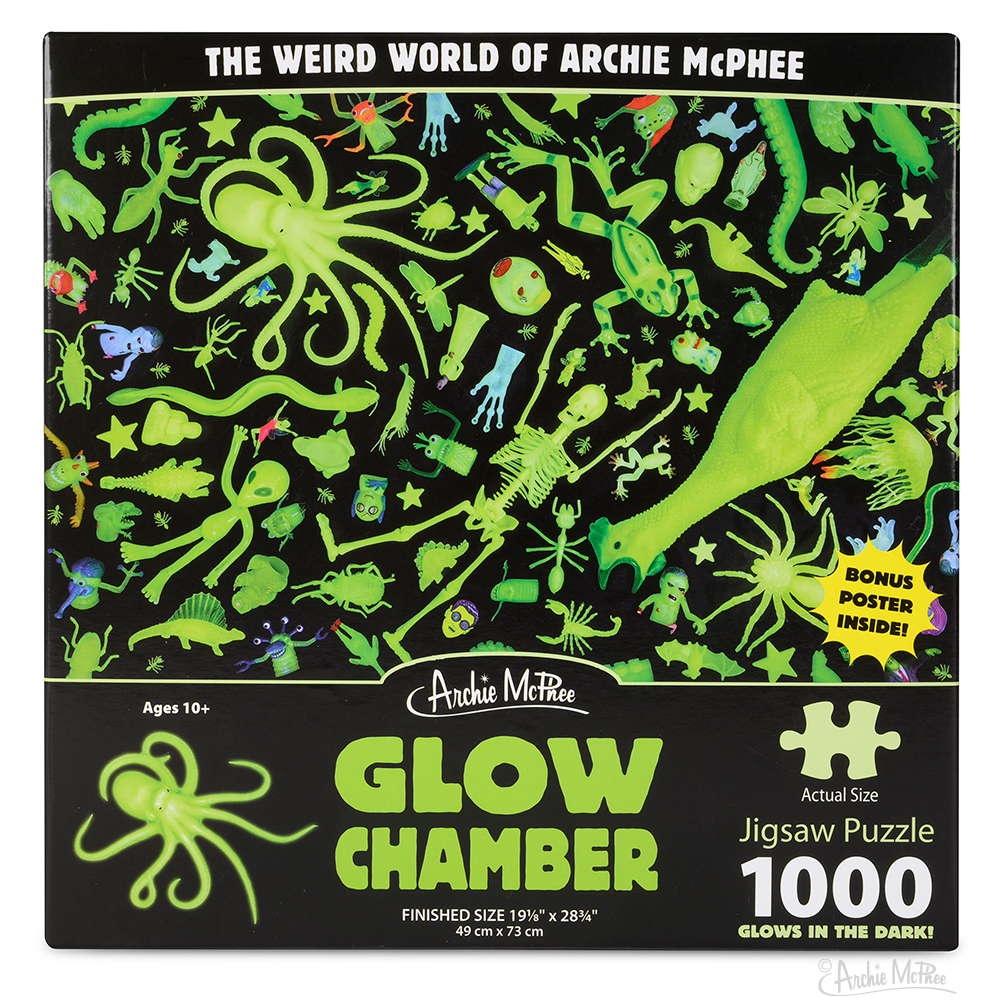 Glow Chamber 1000 Piece Glow-in-the-Dark Puzzle