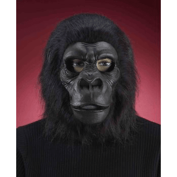 Black Gorilla Adult Mask