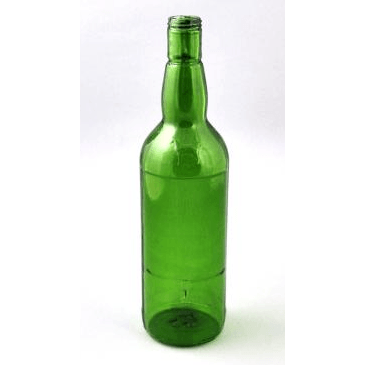 Breakaway Whiskey Bottle-Green