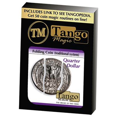 Folding Coin Quarter (D0021) by Tango