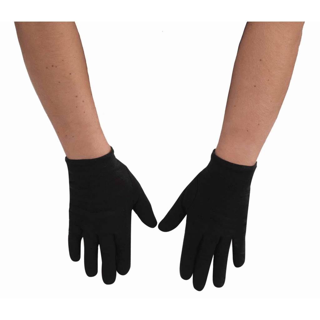 Black Theatrical Child Size Gloves
