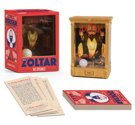 Zoltar Talking Mini Collectible w/ Lights & Fortune Cards