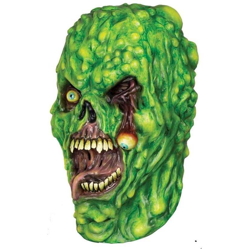 Green Biohazard Toxic Waste Zombie Mask