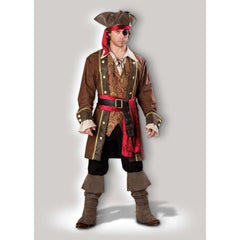 Pirate Captain Skullduggery Men's Costume