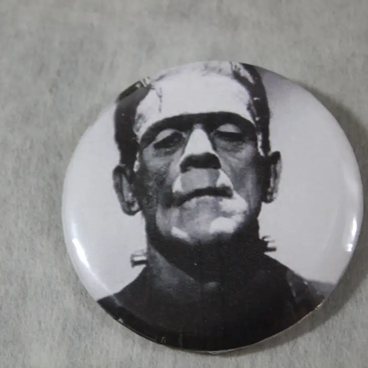 Classic Frankenstein 2.25 Inch Button