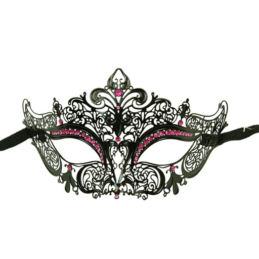 Laser Cut Mask with Crystals