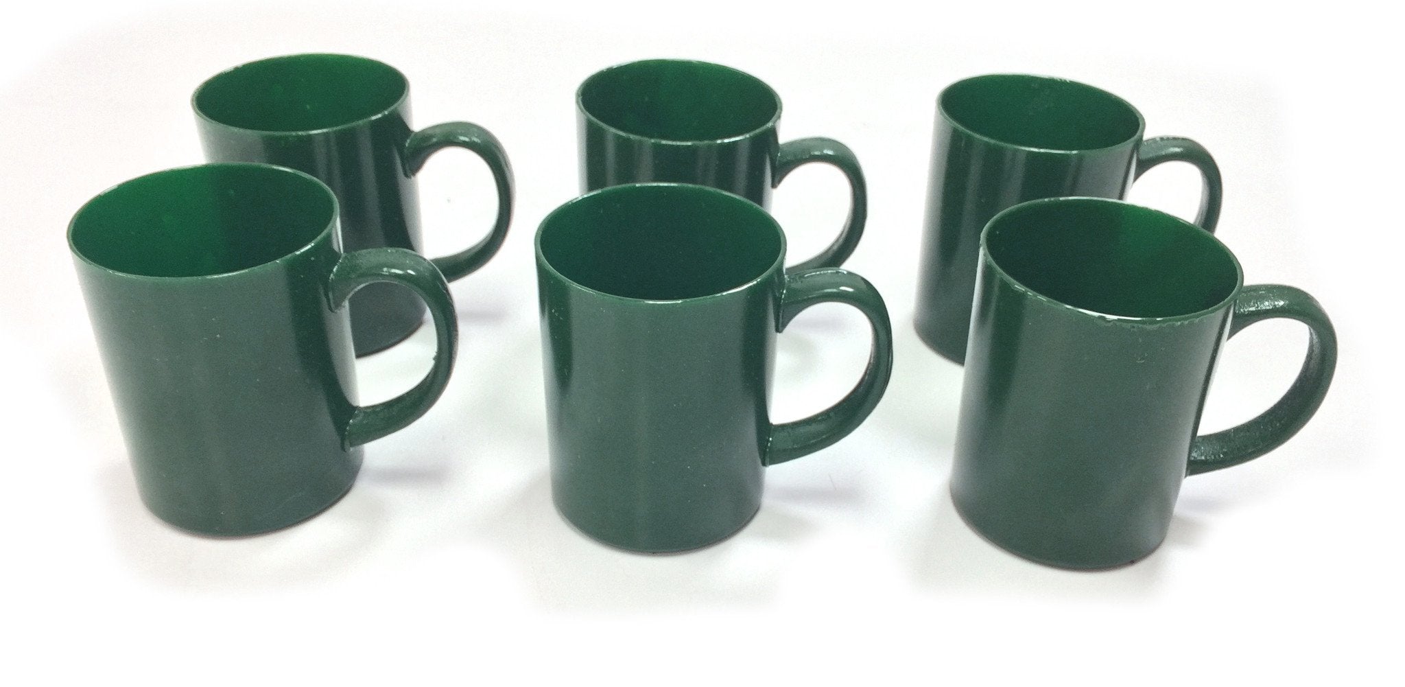 SMASHProps Breakaway Green Coffee Mug - 6 PIECE - DARK GREEN opaque