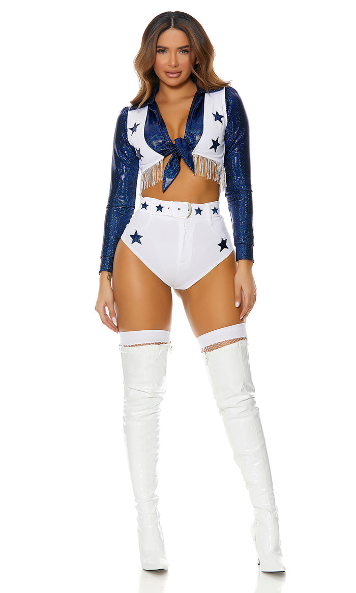 Seeing Stars Sexy Cowgirl Cheerleader Adult Costume