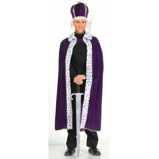 King Robe & Crown Set Adult Costume