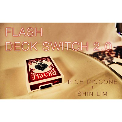 Flash Deck Switch 2.0 (Improved / Red) by Shin Lim - Trick