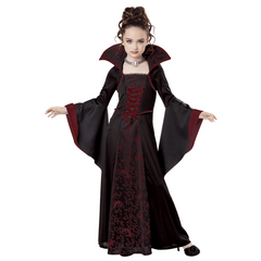 Deluxe Royal Vampire Dress Kids Costume