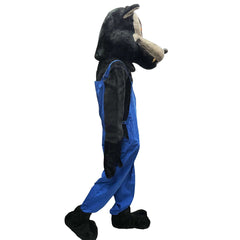 Big Bad Wolf Mascot Adult Costume