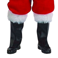 7-Piece Professional Red Velvet Santa Suit Adult Costume