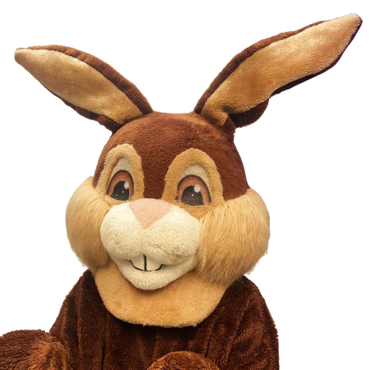 Brown Bunny Mascot Adult Costume