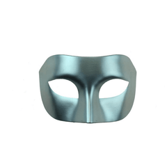 Plastic Metallic Finish Venetian Mask