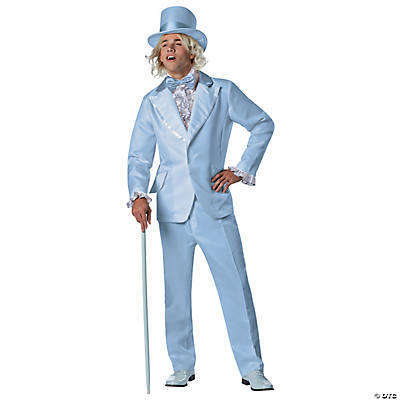 Powder Blue Dumber Goofball Tuxedo Adult Costume