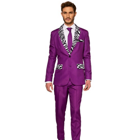Suitmeister Purple Pimp 3pc Suit