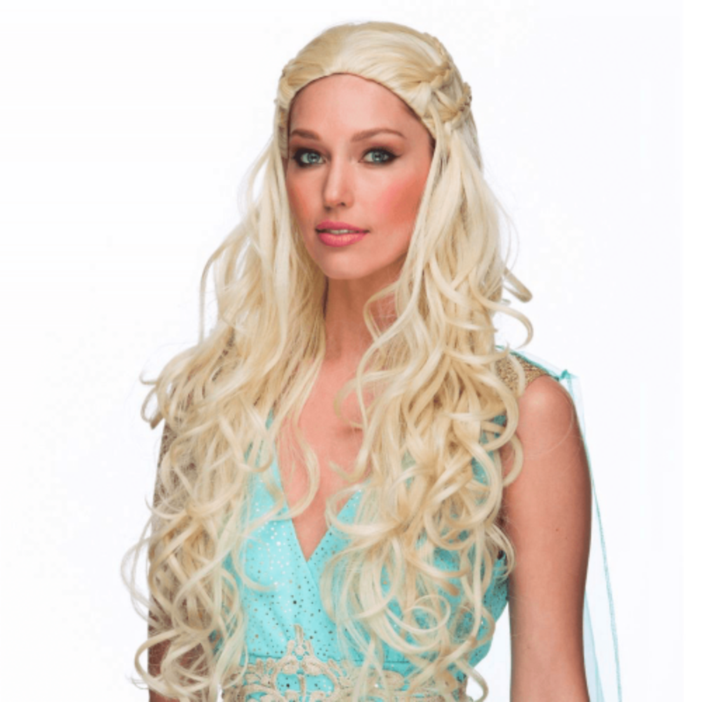 Blonde Dragon Empress Cosplay Wig