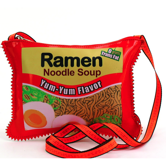 Ramen Instant Noodle Soup Crossbody Bag